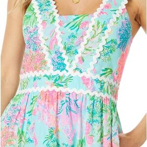 Lilly Pulitzer POLLIE COTTON MIDI DRESS
Color: CELESTIAL BLUE
CAY TO MY HEART